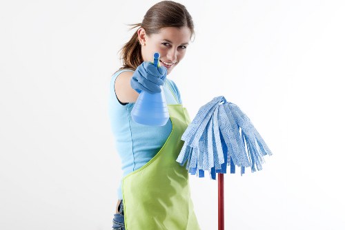 Regular cleaning for a modern Canary Wharf apartment building
