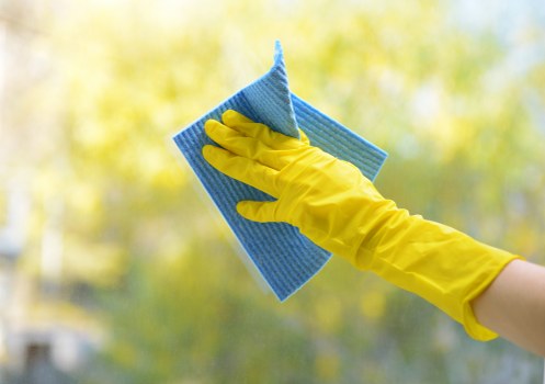 Local cleaning service for a Canary Wharf high-rise property with building access considerations