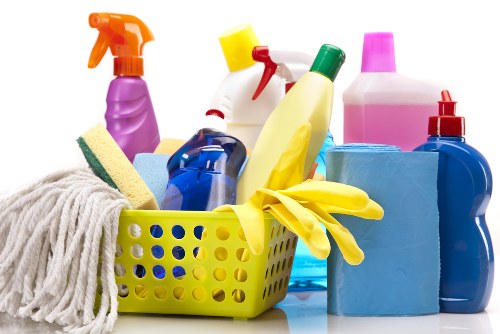 Detailed move-in clean for a modern Canary Wharf property