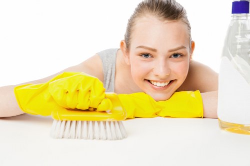 Screen-reader friendly Cleaner Canarywharf content section