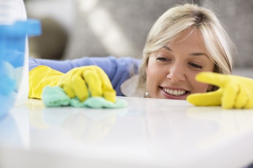 Local curtain cleaning for mixed-use buildings and offices in Canary Wharf